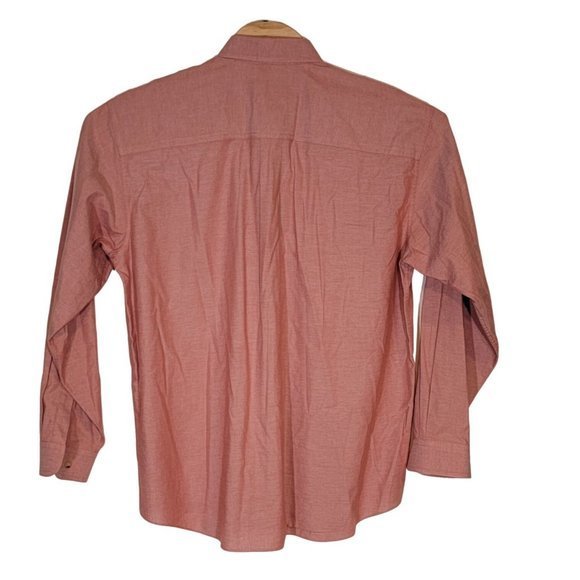 L.L. Bean Long Sleeve Cotton Dress Shirt Size Large Reg - Picture 2 of 5